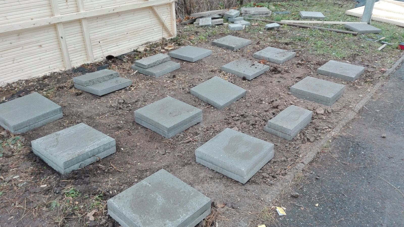 pokládka a vyrovnání dlaždic - domky 20-25m2