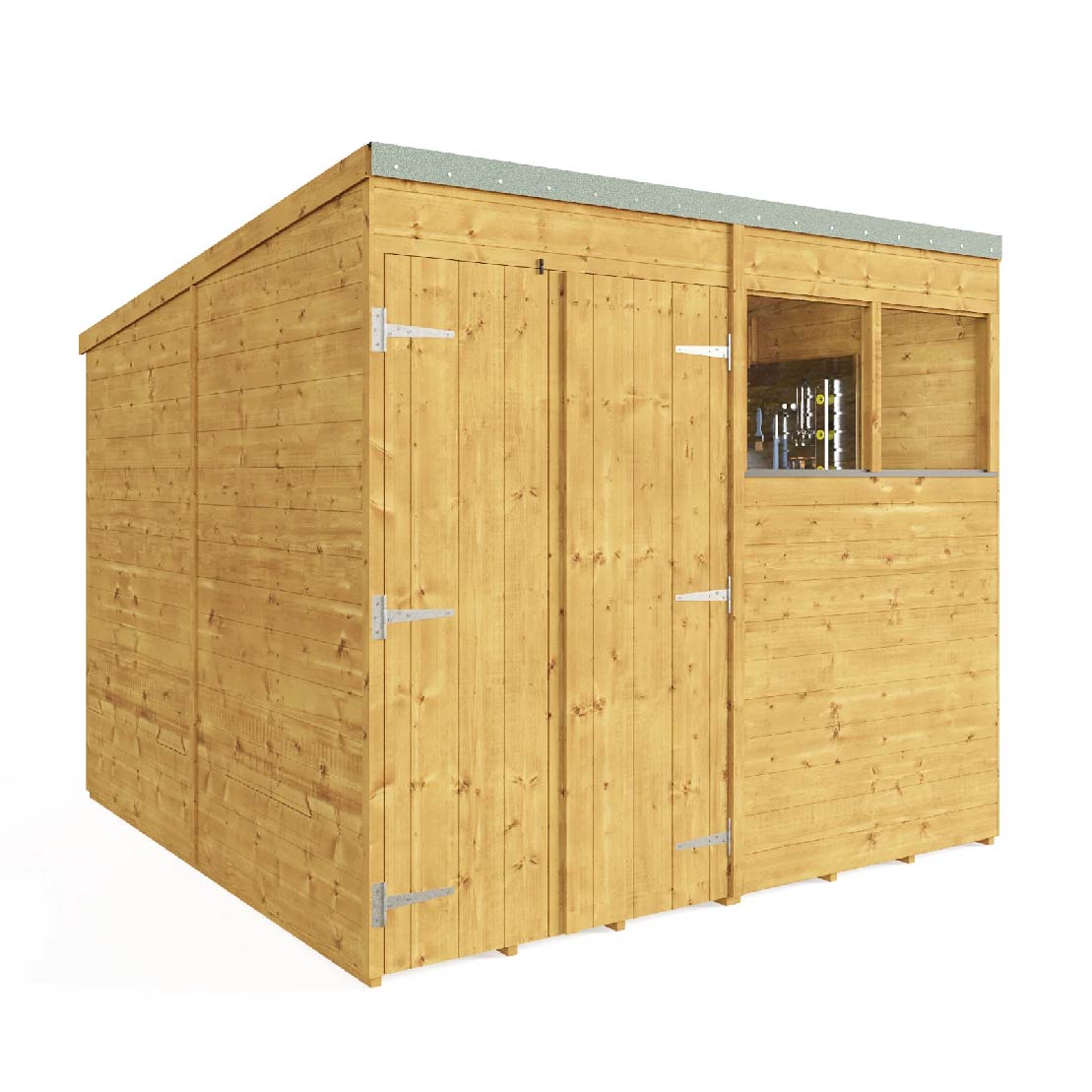 Dřevěná dílna / kancelář / zahradní domek LINARES 3,1 x 3,1 m (16/19/24 mm)